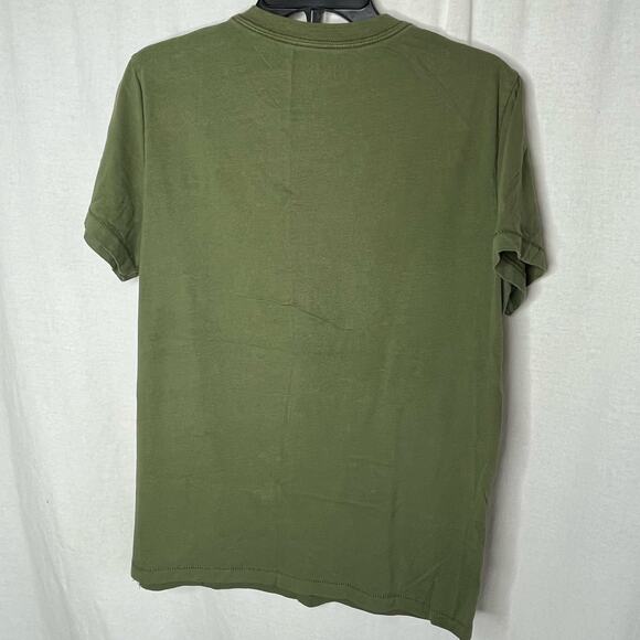 Aeropostale Green‎ Short Sleeve Graphic T Shirt Men Medium New York Theme - Picture 2 of 7